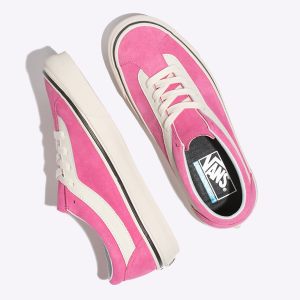 Vans Bayan Spor Ayakkabı Suede Bold Ni Pembe/Beyaz | 60279-559